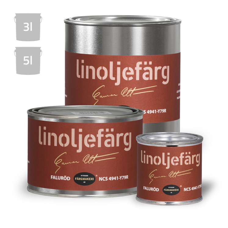 Linoljefärg Faluröd 2