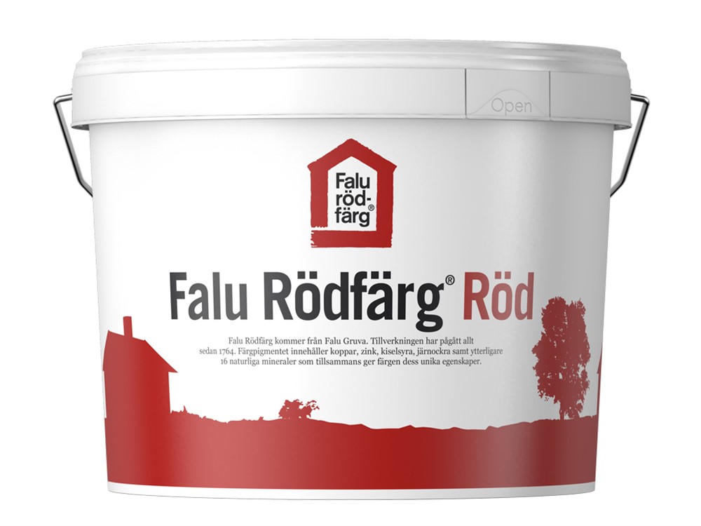 Falu rödfärg röd